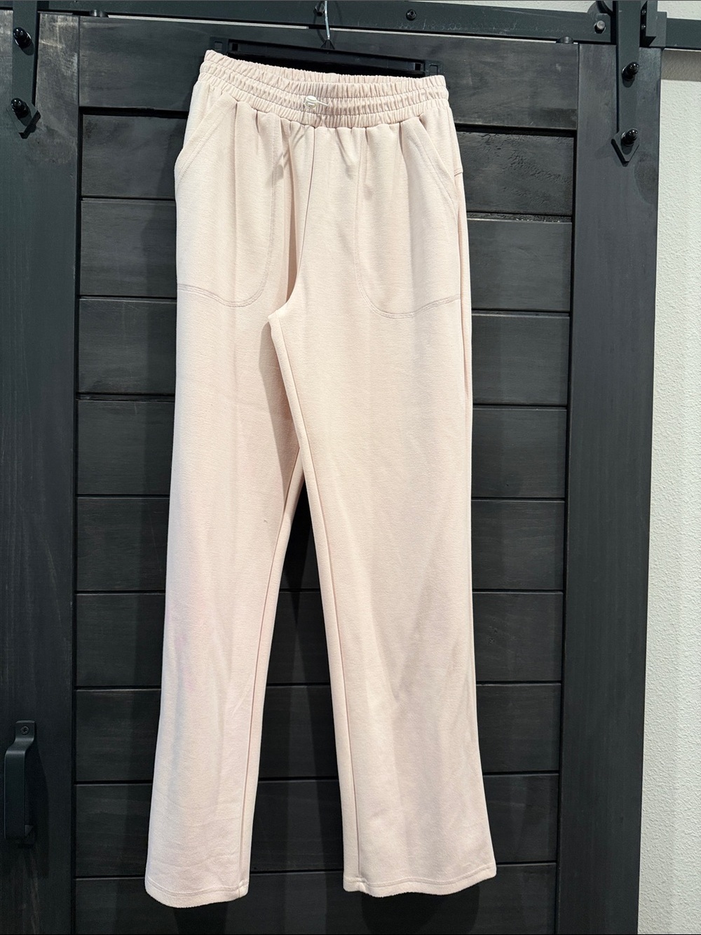 Cozy Light Blush Pull-On Joggers